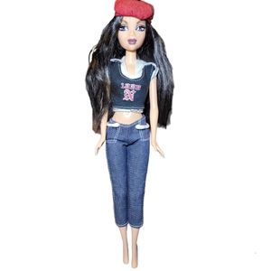 My Scene Barbie Nolee Brunette Hanging Out Mixin It Fashion Doll